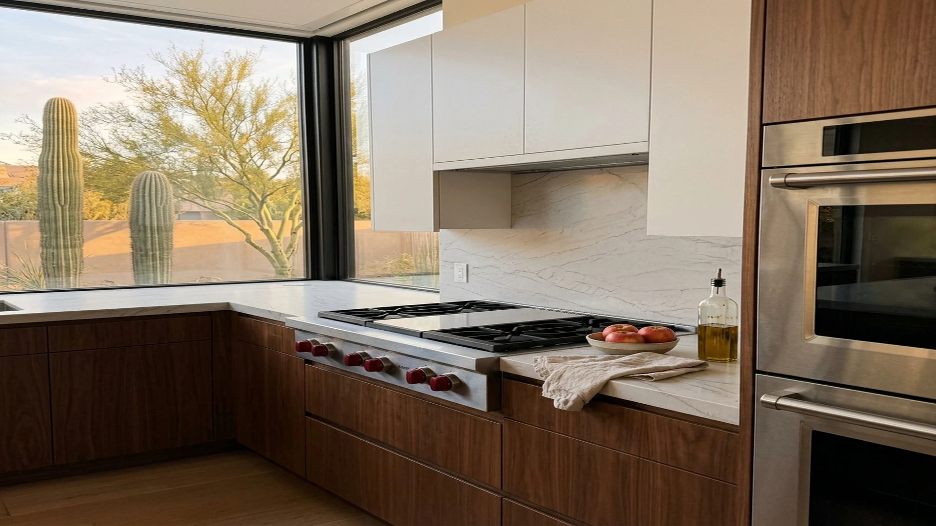 Wolf appliance repair technician in Scottsdale AZ kitchen